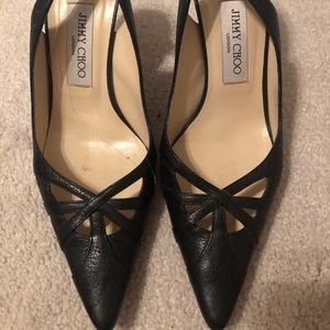 SOLD -Jimmy Choo Slingbacks Size 7 1/2.  37 1/2